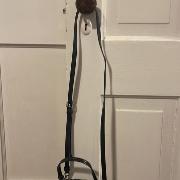 Coach Peyton Glen Plaid Cora Dome Satchel Crossbody F37056 Black - Picture 3 of 8